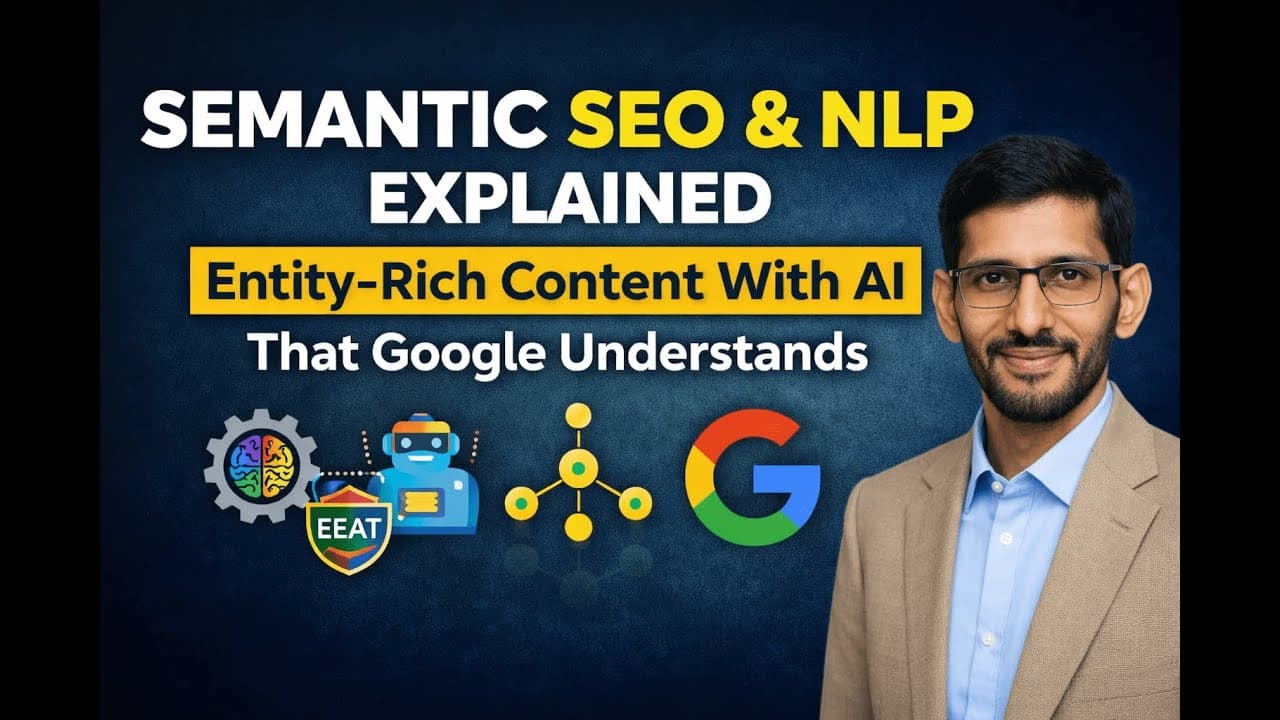Semantic SEO & NLP Explained | Write Entity-Rich Content With AI That Google Ranks